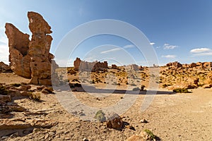 Valle de Rocas, or Stone Valley, in southern Bolivia