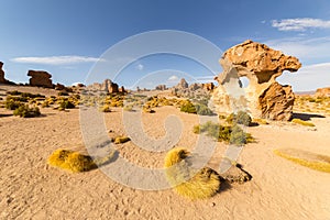 Valle de Rocas, or Stone Valley, in southern Bolivia