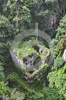 Valle dei Mulini, or Valley of Mills. Sorrento, Amalfi coast. It