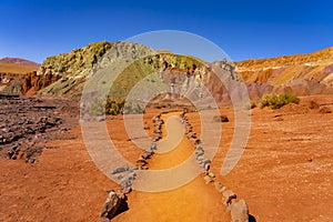 Valle del Arcoiris, San Pedro de Atacama, Chile photo