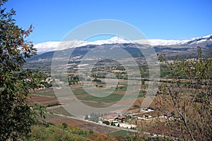 Valle dell' Aterno, Abruzzo, Italy photo