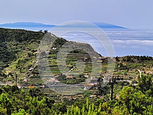 Vallehermoso on Gomera photo