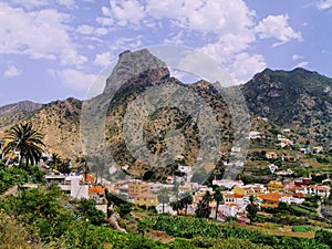 Vallehermoso on Gomera photo