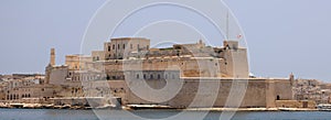 Valleta waterfront fort in malta