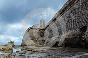 Valletta bastions Malta