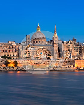 Valletta in the Evening, Malta