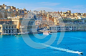 Valletta ferry, Malta photo