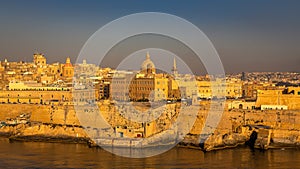 Valletta Panorama of the City Center