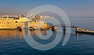 Valletta Panorama of the Sea Entrance of the City