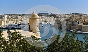Valletta watchtower, Grand harbour photo