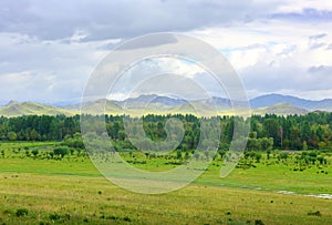 A valley in the Altai mountains
