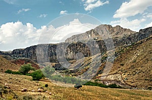 The Basaltic Prisms in Maku , Iran photo