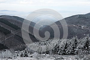 Valley in Beskid mountains, Czech Republic / Czechia