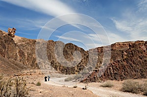 Valley of Castles in Sharyn Canyon