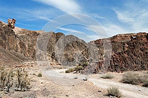 Valley of Castles in Sharyn Canyon