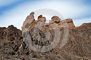 Valley of Castles in Sharyn Canyon