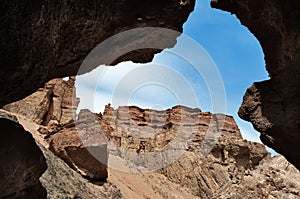 Valley of Castles in Sharyn Canyon