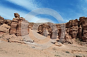 Valley of Castles in Sharyn Canyon