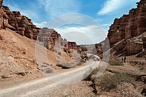 Valley of Castles in Sharyn Canyon