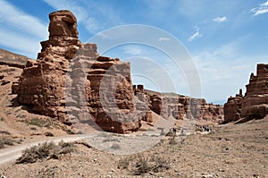 Valley of Castles in Sharyn Canyon