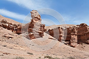 Valley of Castles in Sharyn Canyon