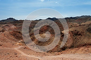 Valley of Castles in Sharyn Canyon