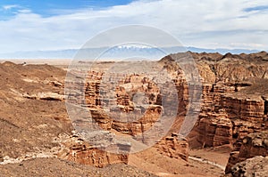 Valley of Castles in Sharyn Canyon