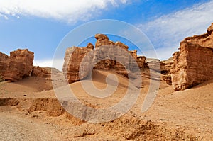 Valley of Castles in Sharyn Canyon