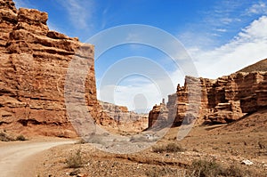 Valley of Castles in Sharyn Canyon