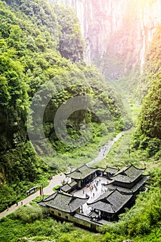 Valley in china world heritage landscape