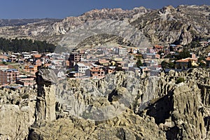 Valley de la Luna in Bolivia