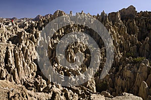 Valley de la Luna - Moon Valley - La Paz - Bolivia photo