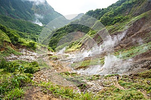 Valley of Desolation in Dominica