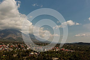Valley in dhauladhar range of mountains