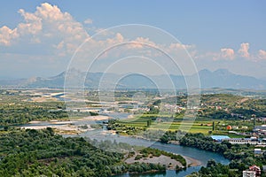 Valley of Drin river