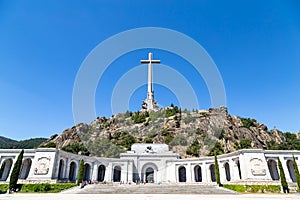 Valley of the Fallen Valle de Los Caidos, the burying place of the Dictator Franco, Madrid, Spain photo