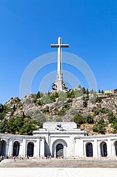 Valley of the Fallen Valle de Los Caidos, the burying place of the Dictator Franco, Madrid, Spain photo