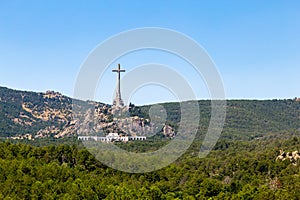 Valley of the Fallen Valle de Los Caidos, the burying place of the Dictator Franco, Madrid, Spain photo