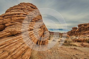 Valley of Fire rock formation