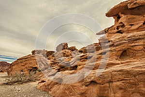 Valley of Fire rock formation