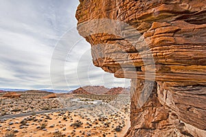 Valley of Fire rock formation