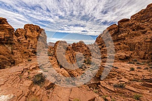 Valley of Fire rock formation