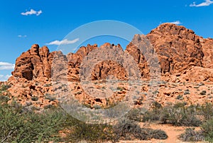 Valley of Fire Rock Formation