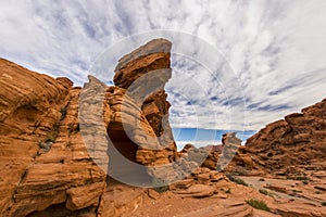 Valley of Fire rock formation