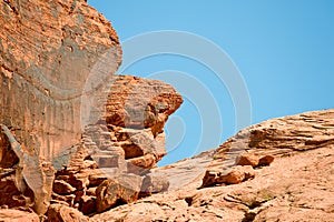Valley of Fire rock formations