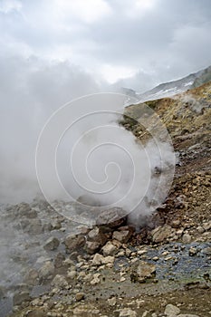 Valley of Geysers. Kamchatka.