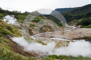 Valley of Geysers. Kamchatka