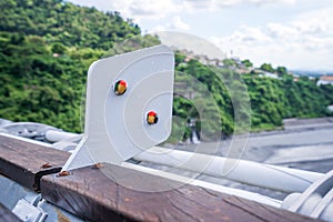 Valley Glaze Bridge Guidelines in Taiwan, Pingtung. The Longest Suspension Bridge in Taiwan