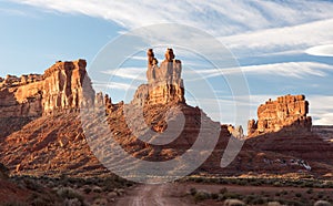 Valley of the Gods Formations in Southern Utah