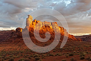 Valley of the Gods Utah desert landscape sunrise